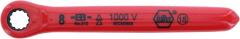 Wiha 21208 Ratchet Wrench with Insulated Handle, Metric, 8mm