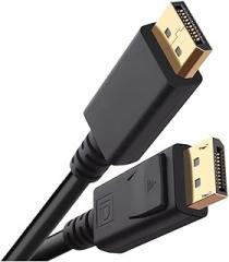Cabo Displayport para PC, Laptop, TV, Projetor, Áudio, Vídeo, DP 1.4, 8K, 60Hz, 4K, 144Hz Display Port, 2K @ 240Hz New 2026 High for Reliable Electronic Component, Precision, Stable Performance