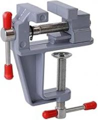 Mini Bench Vise, Small Table Vice Clamp Portable Hobby Craft Repair Tool for Jewelry Making Electronics Craft Model Building DIY Watch Repairing