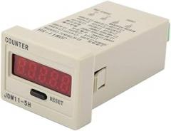 High Speed Counter, Low Power Consumption, Accurate Count, JDM11-5H 5 Digit Display Electronic Accumulating Counter, forinput Count (DC12V)