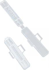 Operitacx Cable Tags Labels Write on Cord Labels Box 100pcs Plastic Cable Marker for Electronics Zip Tie