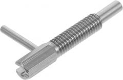 Zerodeko Retractable Indexing Plunger Pin Stainless Steel Spring Loaded Handle Safety Locking Pin for Furniture and Electronics