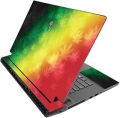 MightySkins Skin for Alienware M15 R3 (2020) & M15 R4 (2021) - Rasta Rainbow | Protective Viny wrap | Easy to Apply and Change Style | Made in The USA