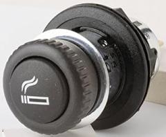 Cigarette Lighter 12V, Large Button, Flosser 181403, Made in Germany