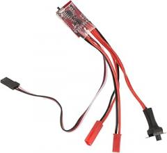 30A Brushed Esc with Brake Dual Way Speed Controller for Rc Cars Boats Enhanced Performance Electronic Controller for Reliable Speed Control Tough Conditions