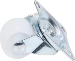 1PCS Smart Car Rectangle Top Swivel Caster Castor Pp Nylon Wheel Diameter 25mm New 2025 for Arrival High Reliable Electronic Component, Precision, Stable Performance