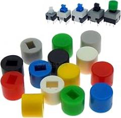 20pcs/lot A28 Self-Locking Switch Cap Size 6 * 5mm Key Cover Suit for 5.8/7/8/8.5 Self-Locking Switch Keys Rectangle Hole 3x2mm New for Arrival 2025 High for Quality