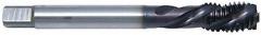 Spiral Flute Tap, 4-48, Semi-Bottoming, UNF, 3 Flutes, Black Oxide