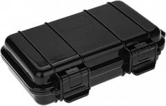 Keenso Outdoor Storage Case, Outdoor Shockproof and Pressureproof Sealed Box Survival Storage Case for Miniature Electronic Devices Use (Model A External