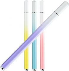 4Pcs High Sensitivity Stylus Pens for Touch Screens, Metal Electronic Screen Stylus Set with Gradient Colors (White to Blue, Purple, Yellow, Pink) for Smartphones and Tablets