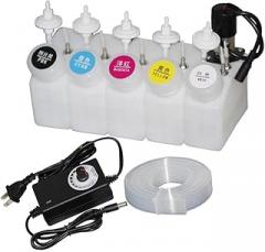 L1800 Dtf Ink System Circulation Complete L800 L801 L805 L810 L850 Ciss with Motor Dtf Printer Continuous Ink Supply System Compatible with L800 L801 L805 L810 L850(ciss Without Damper)