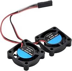 Dual Fan Module for 4B 3B+ 3B Aluminum Case Replacement 25x25x7 Cm New 2025 High Reliable Electronic Component, Precision, Stable Performance