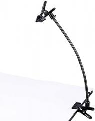 Photo Studio Lighting Light Stand Clamps Background Clip Gooseneck Tube Small Size Reflector Holder