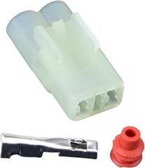 5 Sets 2 Pin Automotive Connector Power Electronic Connector 6187-2804 6180-2451 6187-2801(Female)