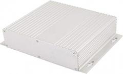 158 x 190 x 46mm Multi-Purpose Electronic Extruded Aluminum Enclosure Silver Tone(158 x 190 x 46mm Elektronisches Mehrzweckgehäuse aus extrudiertem Aluminium mit Silberton