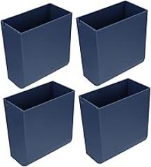 GLEAVI 4pcs Remote Controller Holder Wall Mounted Phone Storage Charging Racks Switch Controller Holder Electronic Wall Organizer