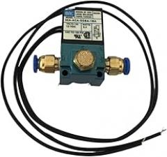 3 Port Electronic Boost Control Solenoid Valve 35A-ACA-DDBA-1BA 35A-ACA-DDAA-1BA with 6MM Tube Fittings Brass Silencer(35A-ACA-DDBA-1BA 12V-02)