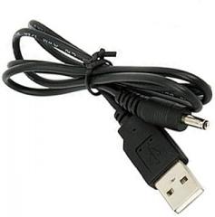 jojofuny 3Pcs USB to Dc Power Cable Charging Adapter for Devices Black USB Audio Data Charge Cable for Electronics