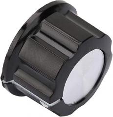 Fafeicy 5-Pack Potentiometer Knurled Knobs, with Digital Dial Scale Plates, 6mm Inner Diameter 27mm Diameter for Volume Control DIY Electronics