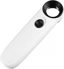 Led Magnifier Glasses High-Definition Reading Amplifier Light Multipurpose Tool for Stamp Jewelry Electronics and Crafts