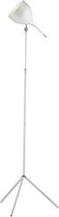 Adesso 3281-02 Snapshot Floor Lamp, White, White