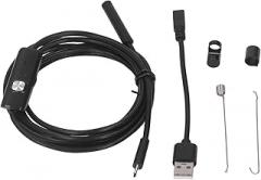 USB Industrial Endoscope Inspection Camera with 6 LED Lights for Drain Inspection System IP67 Waterproof(1m / 3.3ft)