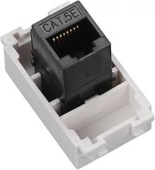 Female to Female CAT5E RJ45 Modular Ethernet Jack Socket 23x36mm LAN Plug(CAT5E)