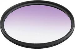 30 mm Circular Gradient Gradient Color Lens Filter for SLR Cameras.(Grad Purple)