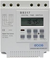 Three Phase 400V programmable Electronic Timer Timer Relay with 16 Times on/Off per Day time Set Range 1min-168H