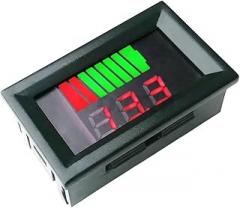 1PC Battreriy Level Indicator DC 6V-72V Lead Acid Battreriy Level Indicator LED Display Car VoltTrackier Metier Battreriy Capacity Trackier Metier New 2026 High for Reliable Electronic Component