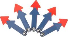 5pcs Plastic Clock Hands Replacement Kit for Clock Assembly for Teaching Concepts Classrooms and School Projects Easy to Install Design for Boy Girl