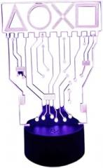 Dark Grrien | 3D Led Gaming Setup RGB Lamp USaB Powered Gaming Room Unisex's Lamp Bedroom Night Lights Led Table Lamp Indoor Lighting Gifts New 2026 High for Reliable Electronic Component