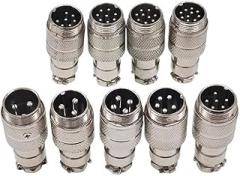 Male Plug GX16 Connector Docking 2Pin 3pin4pin 5pin6pin7pin8pin9pin10pin L73 RS765 DF16 M16 New 2025 High for Reliable Electronic Component, Precision, Stable Performance