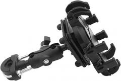 Happyyami Motorcycle Phone Holder with Rotation Tilt Durable Design Secure Fit for Phones Motorbike Bicycle Versatile Navigation Mount