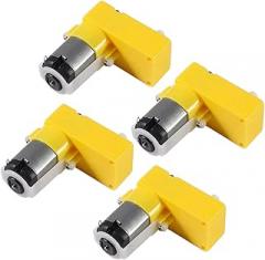 4Pcs Dc Electric Gear Motor L 3V-6V Shape Dual Shaft Intelligent Car Chassis for Arduieno DIY Smart New 2025 Arrival High Reliable Electronic Component, Precision, Stable Performance