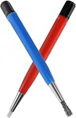 PRETYZOOM 2Pcs Scratch Brush Pen for Jewelry Watches and Coins Portable Electronic Cleaning Tool for Gentle Surface Care Includes and Brushes