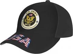 YYOuJUYNA US Army MOS 991 Electronic Counter Measures Baseball Cap American Flag Dad Hat