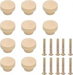 10Pcs/Kitchen Cabinet Door Drawer Handle Round Drawer Pulls Handles Single Hole White Embryo Handle for Closet New 2026 High for Reliable Electronic Component, Precision, Stable Performance