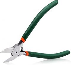 Wire Flush Cutters 6 Inch Precision Side Cutter Wire Cutter Pliers with Spring Functional Precision Tools for Cutting Electronics Wires Handmade and Any Clean Cut Needs