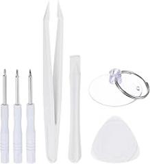 Generic 7 in 1 Electronics Repair Tool Kit with Micro Screwdriver, Plastic Pry Tools for Mobile, Computer, Watch, Eyeglasses