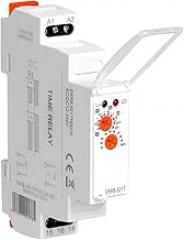 Delay On Off Time Relay Electronic Switch Single Function 12V 220V 16A AC230V SPDT AC/DC12-240V Module EKR8-521TH