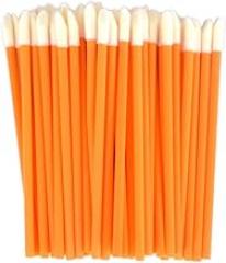 50 Pack Foam Cleaning Swabs, Multi-Purpose Foam Tip Swabs, Precise Lens, Camera & Printer Head Cleaning Tools, Suitable for Electronics, Car Vent, Printer, Sewing Machine - Orange