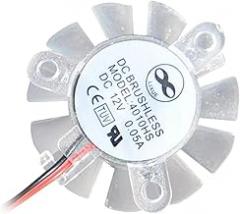 DC 12V Printer Cooling Fan 4010 Mini Fan 40mm DiaTrackier Metier Fan for Computer Printer DVR Small Appliances Series Repair Parts New 2026 High for Reliable Electronic Component