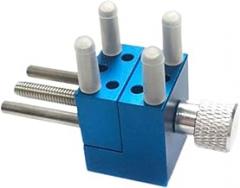 Mini Bench Vise DIY Model Tool Model Making Table Vice Clamp for Electronic Repair, Without Base