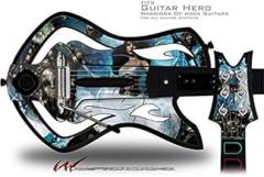 Heptameron Decal Style Skin - fits Warriors Of Rock Guitar Hero Guitar (GUITAR NOT INCLUDED)
