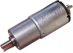 22mm Metal Gearbox Gear Electronic Starter Dual Shaft DC 12V-24V Slow Speed Large Torque Reduction Electronic Starter Gear Ratio 1:40