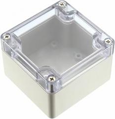 Tool parts 83x81x60mm Electronic ABS Plastic DIY Junction Boxes Enclosure Case Clear