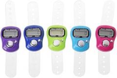 Electronic Finger Counter Resettable LCD Electronic Digital Display Finger Hand Tally Counter Counting for Muslims