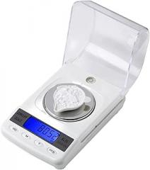 Electronic Jewelry Gold Weigh Gram Scale 50g/0.001g Precision Digital Scale Gram Carat Scale Kitchen Powder Scales Weight Balance (Size : 50g 0.001g)