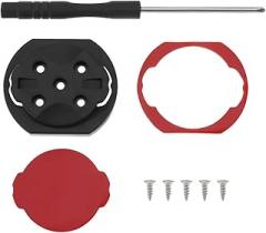 Create idea 1PC Bike Computer Mount Adapter Compatible with Garmin Edge Series Bike Computer Compatible with Garmin Broken Mounting Tabs 3.3x2.8cm